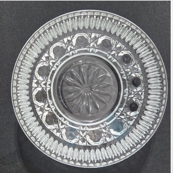 VTG Indiana Glass Presentations Crystal Chip & Dip 2 Piece Set 5451 Original Box - Picture 13 of 14